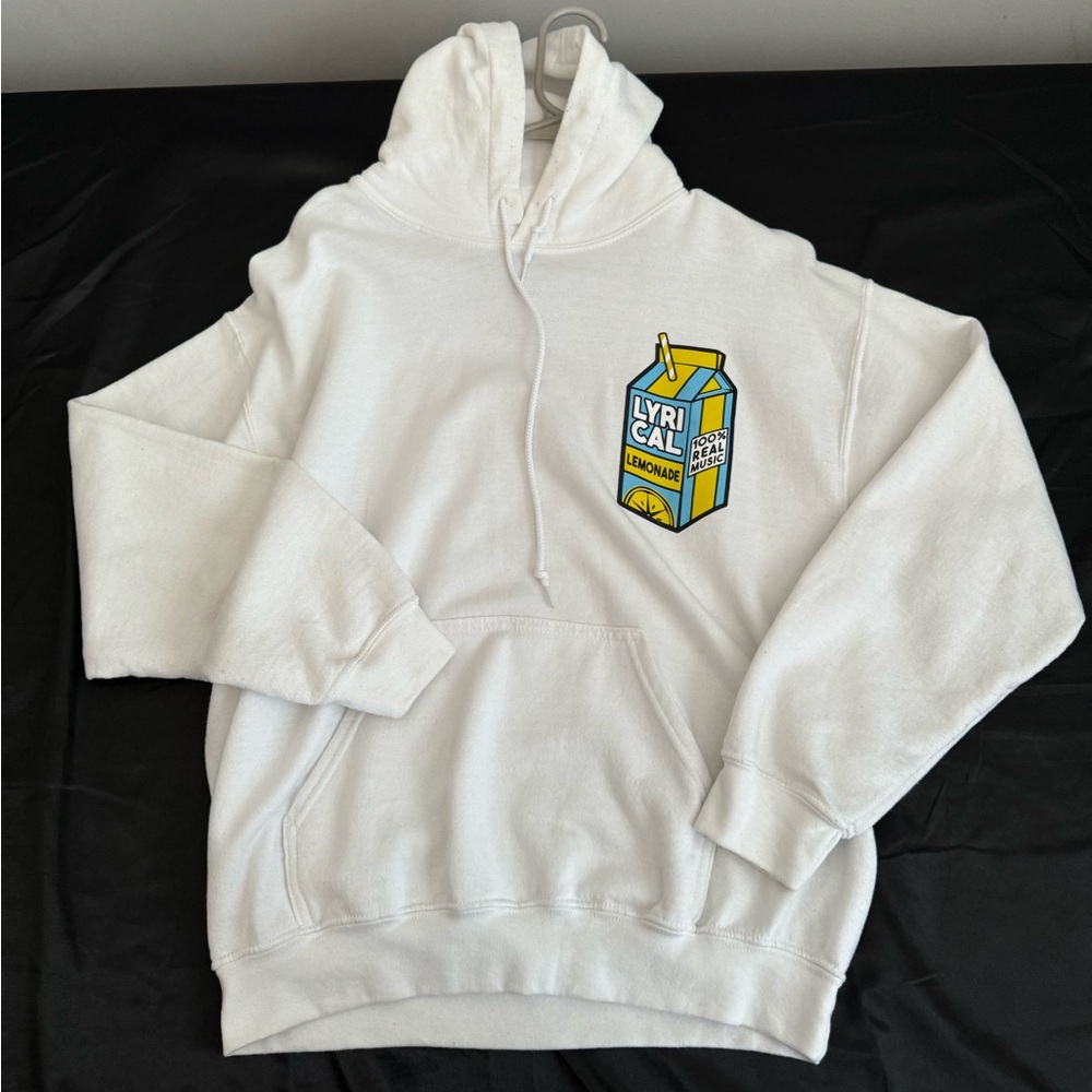white lyrical lemonade hoodie